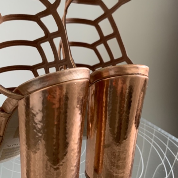 Steve Madden rose gold cage heel - Picture 4 of 5